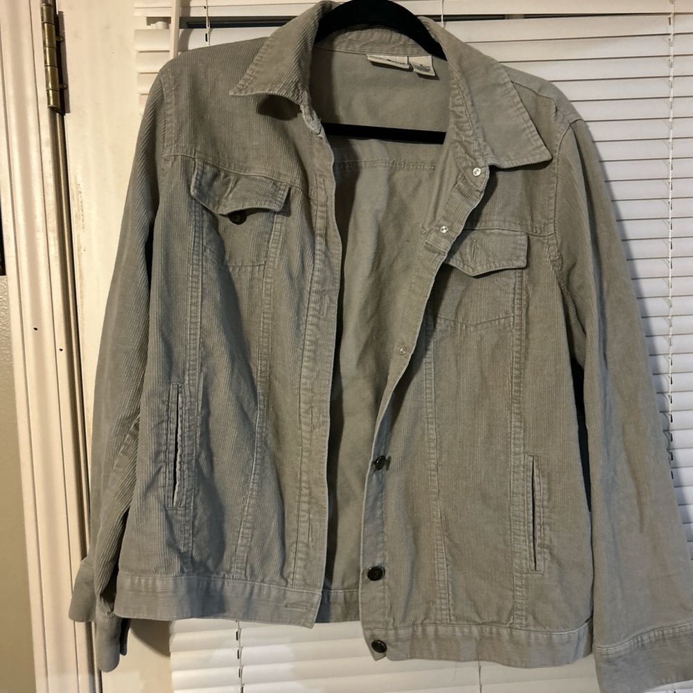 Duck Head sage Corduroy Jacket size medium